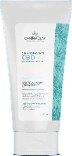 Gel tópico CBD con efecto calmante