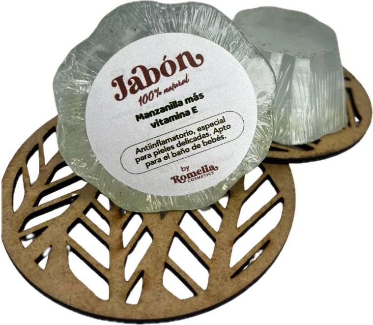 Jabón de manzanilla y vitamina E Romelia