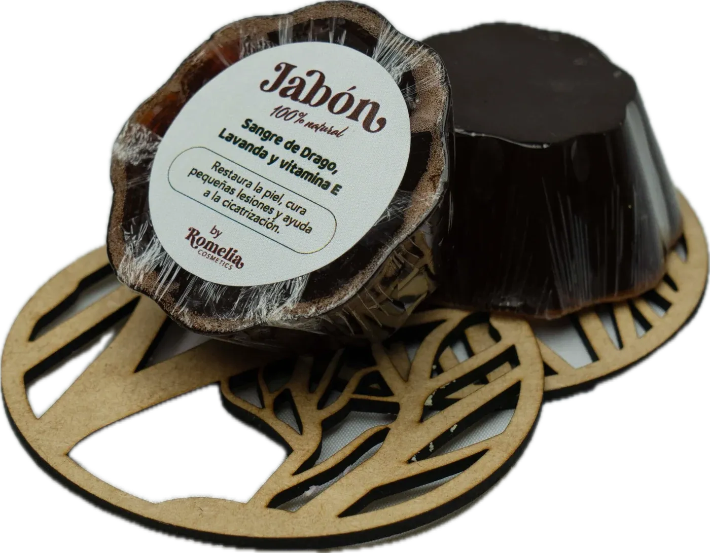 Jabón de sangre de drago y aceite de lavanda Romelia