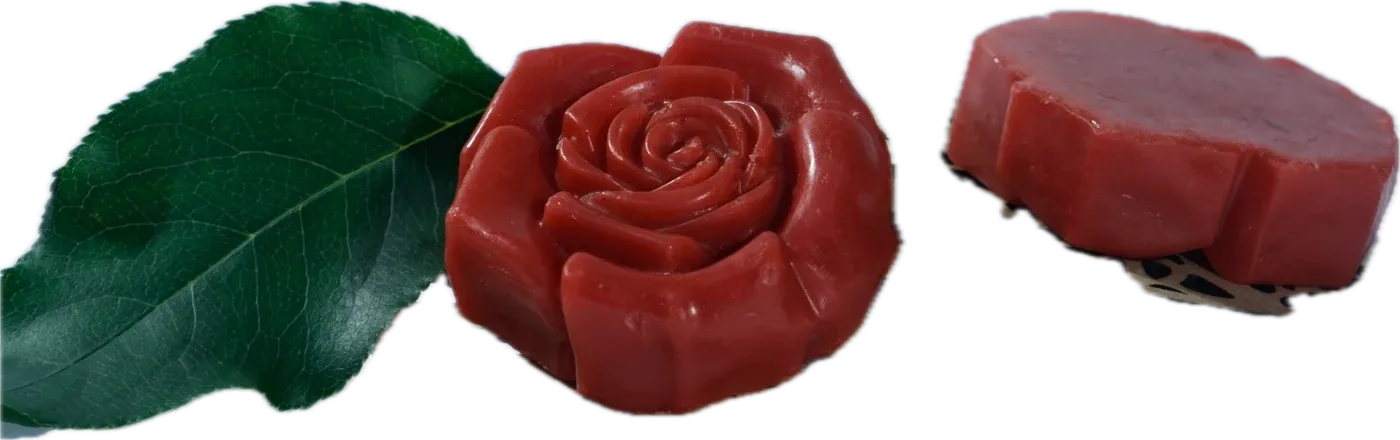 Jabón glicerina corporal rosas Romelia