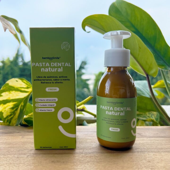 Pasta de dientes sin flúor natural fresh Bamboo Smile