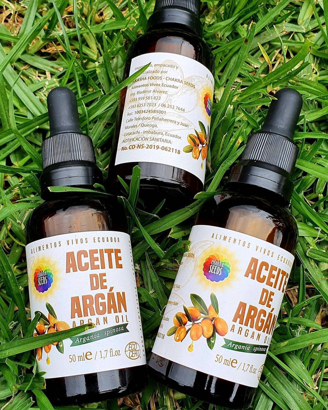 Aceite de Argán Chakra Seeds