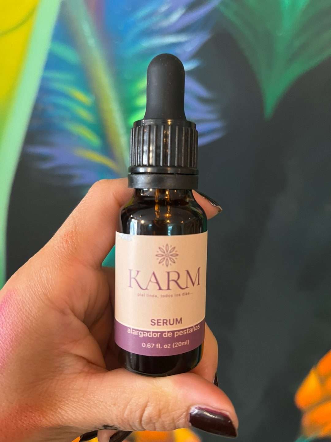 Serum alargador de pestañas Karm