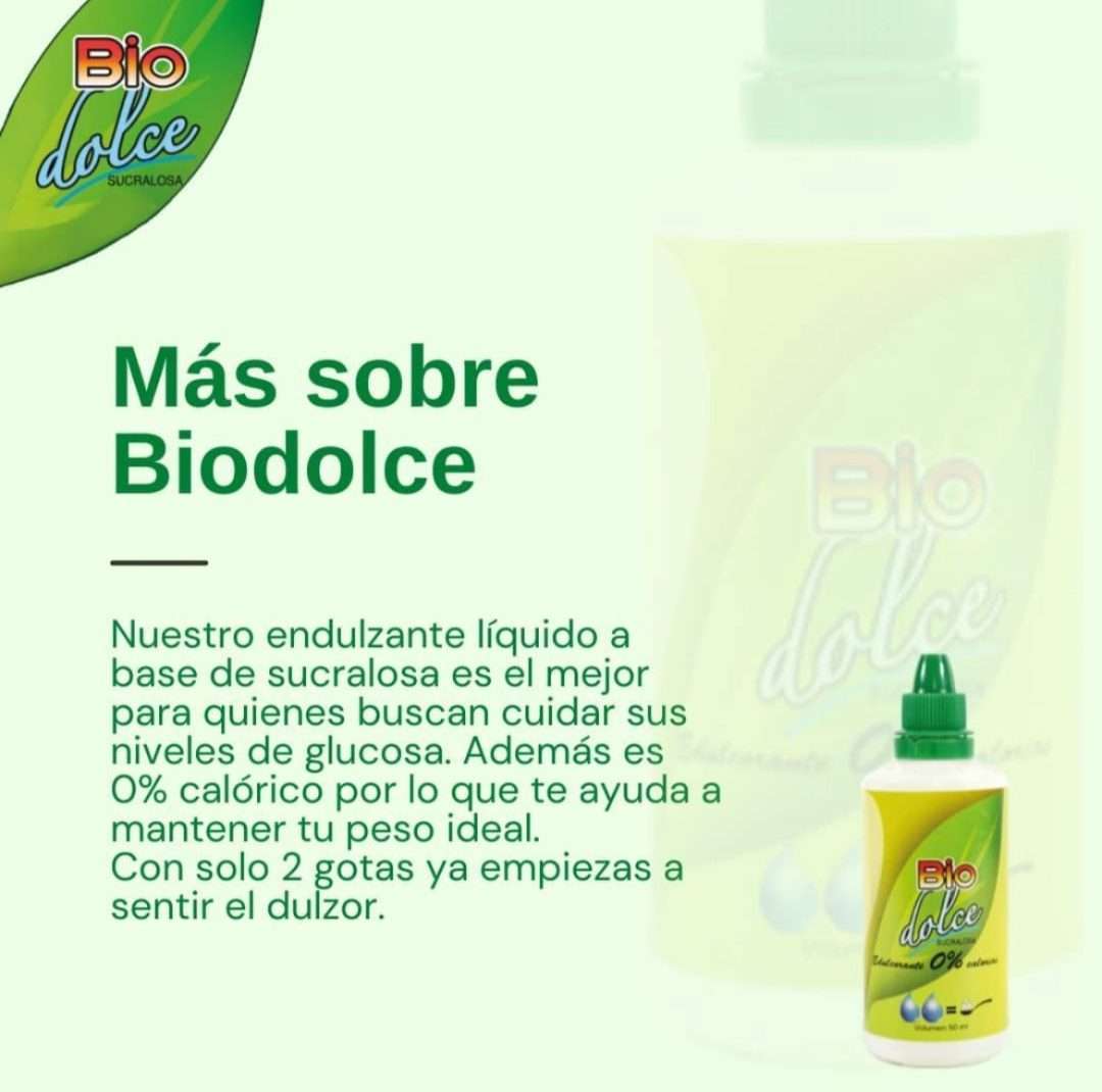 Bio dolce (sucralosa en gotas) - Imagen 2