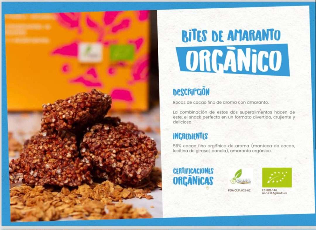 Bocaditos de amaranto con cacao - Imagen 2