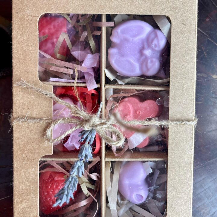 Caja de regalo con jabones