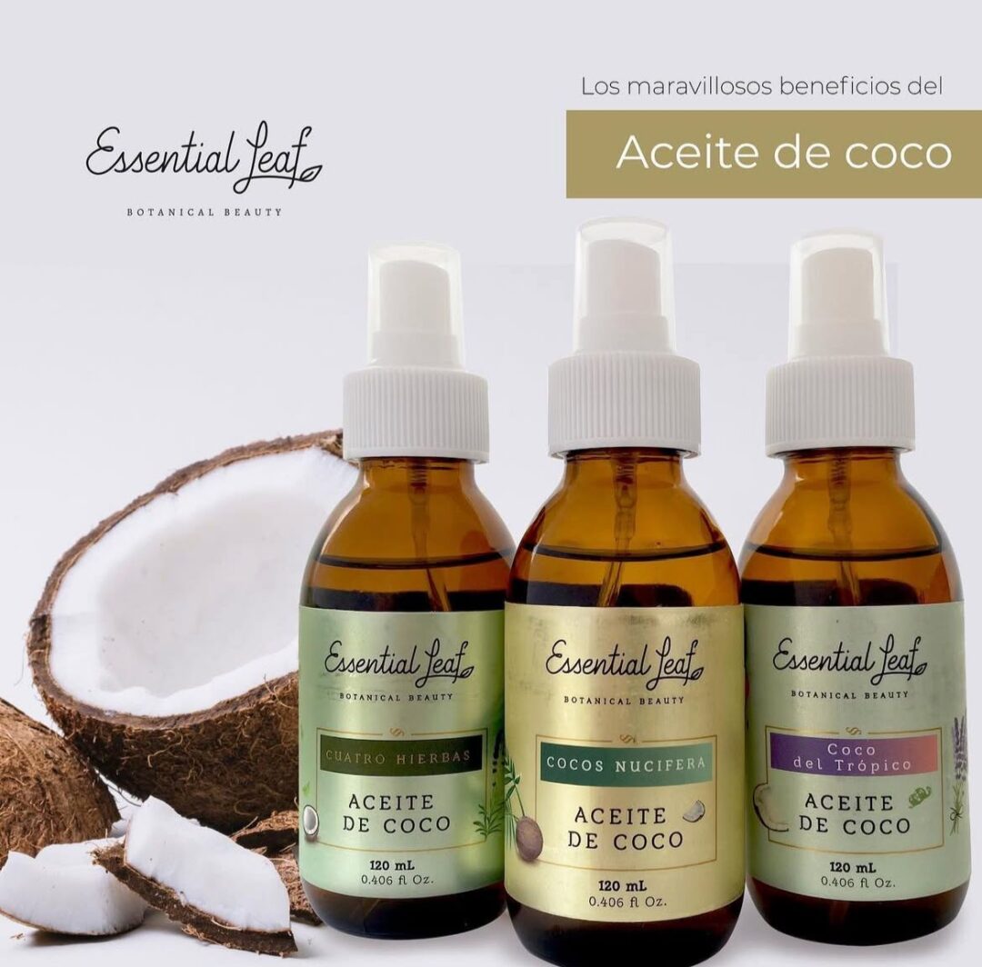 Aceite de coco para masajes Essential Leaf