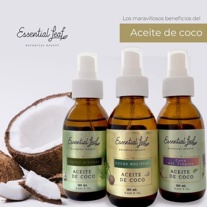 Aceite de coco para masajes Essential Leaf