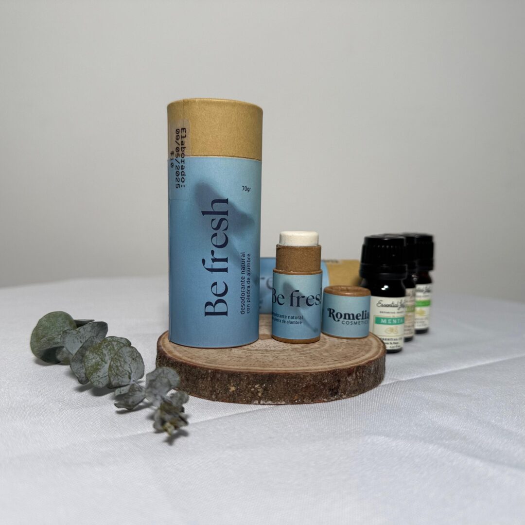 Desodorante Be Fresh Romelia con piedra de alumbre y menta - Imagen 2