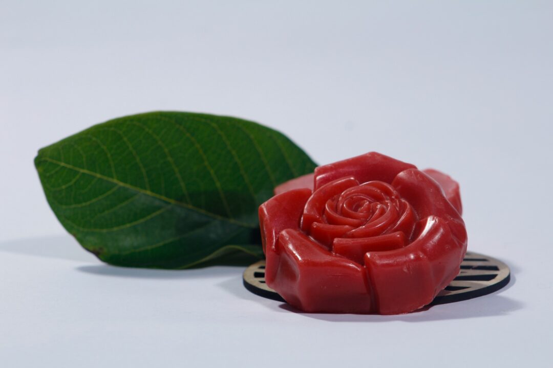 Jabón glicerina corporal rosas Romelia - Imagen 3