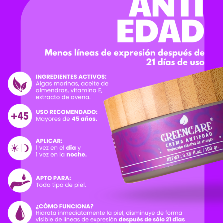 Crema antiedad Grencare